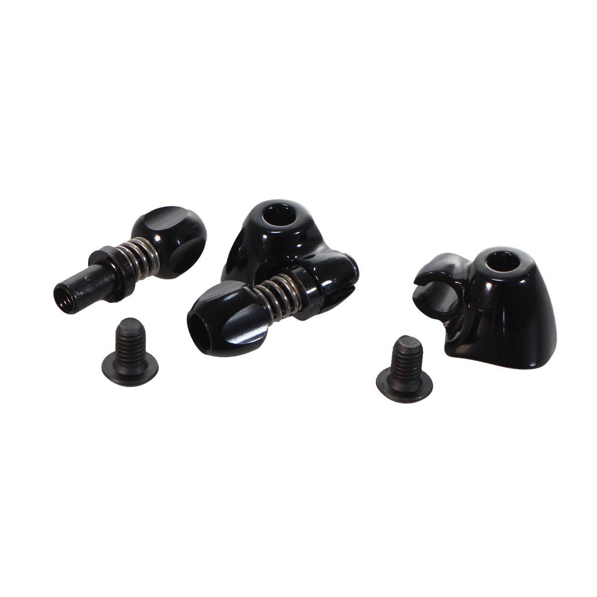 QR Cable Stop Adjusters, Pair - Black