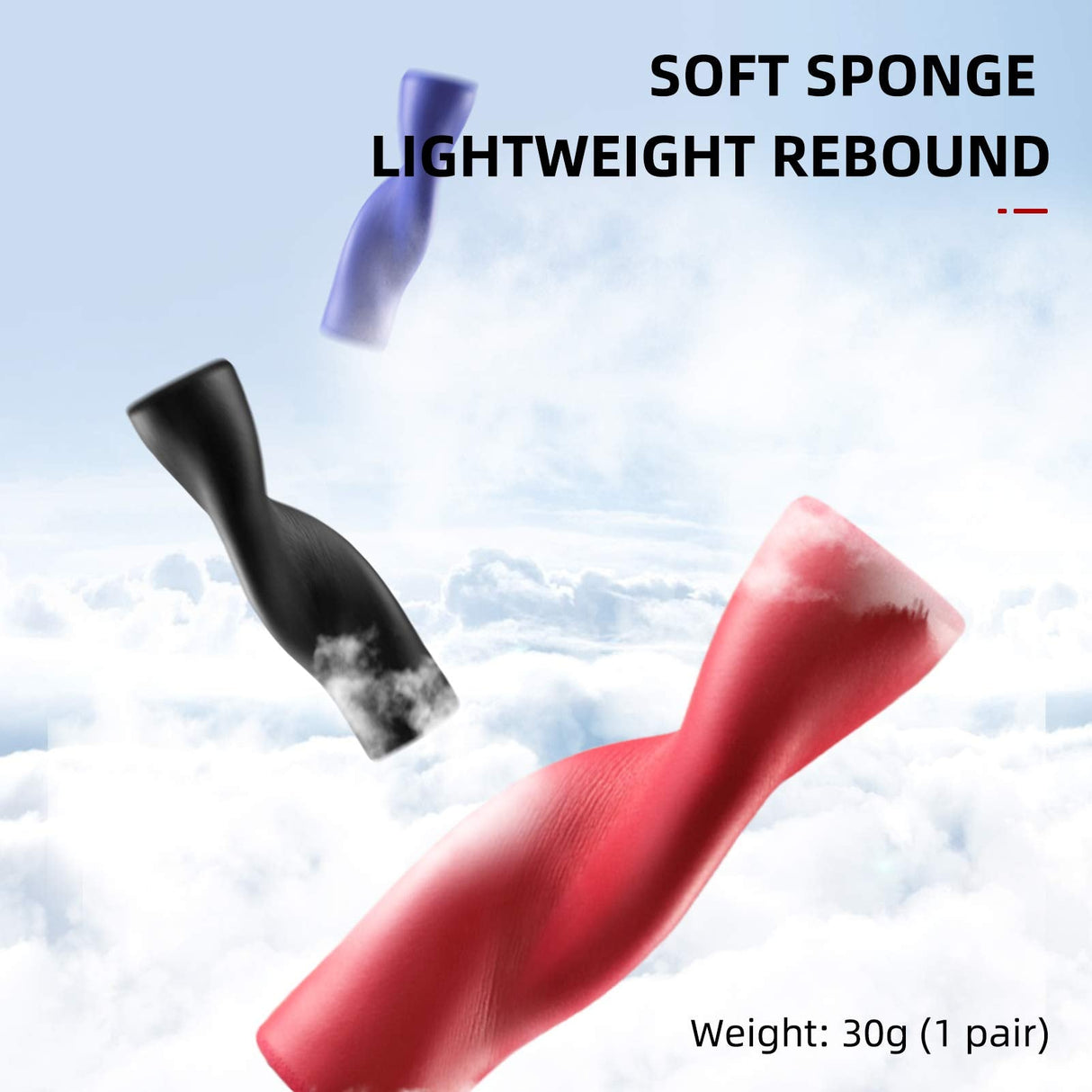 ROCKBROS Bike Foam Comfortable Shock Absorption Bike Handlebar Grips
