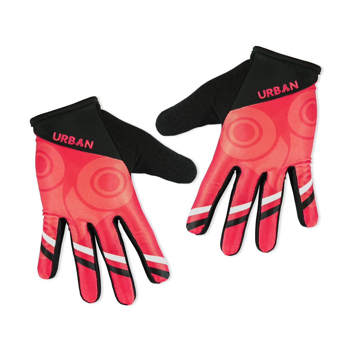 "MORE BEER" MTB Gloves - 4-way stretch, phone swipe, snarky graphics