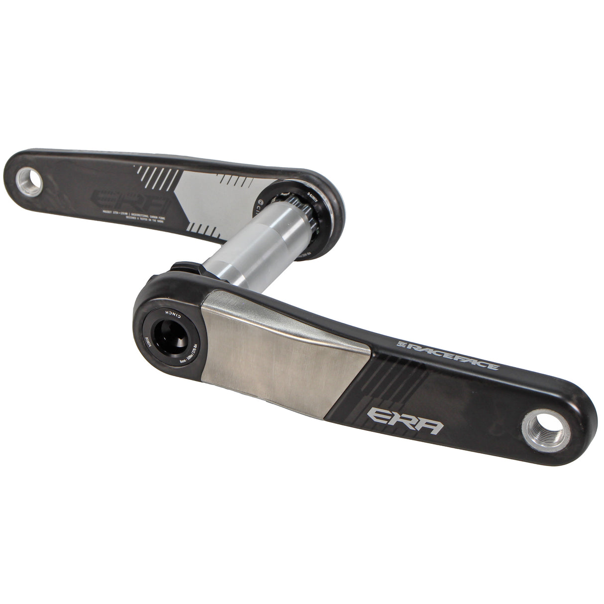 ERA Crank Arms, No BB, 136 BB, 160mm, Black
