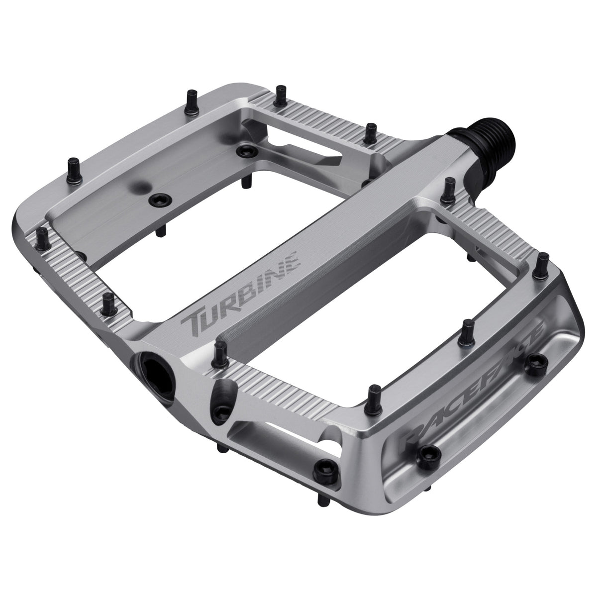 Turbine Pedals, Silver