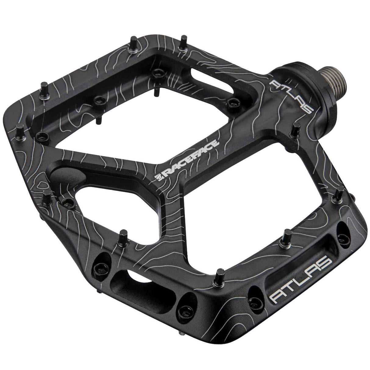 Atlas Platform Pedals, Black