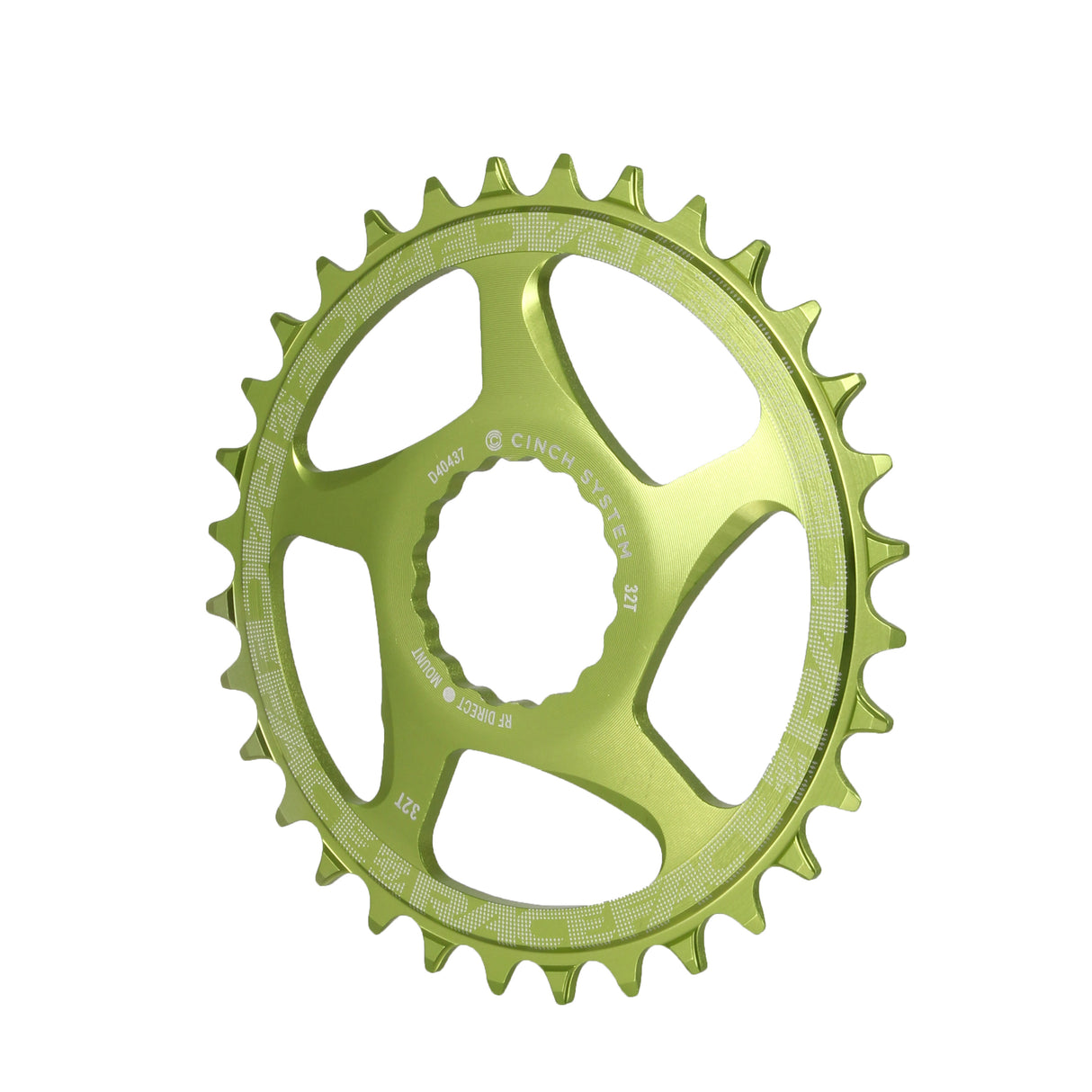 Cinch Direct Mount Chainring, 32T, Green