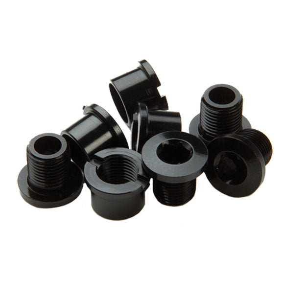 Alloy Torx Outer Chainring Bolts, Set/8, Black