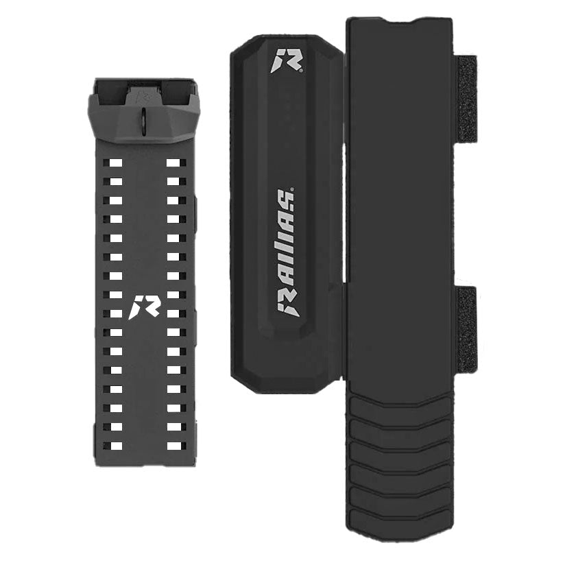 SportRail with Strap Pad, Long, Black NLS
