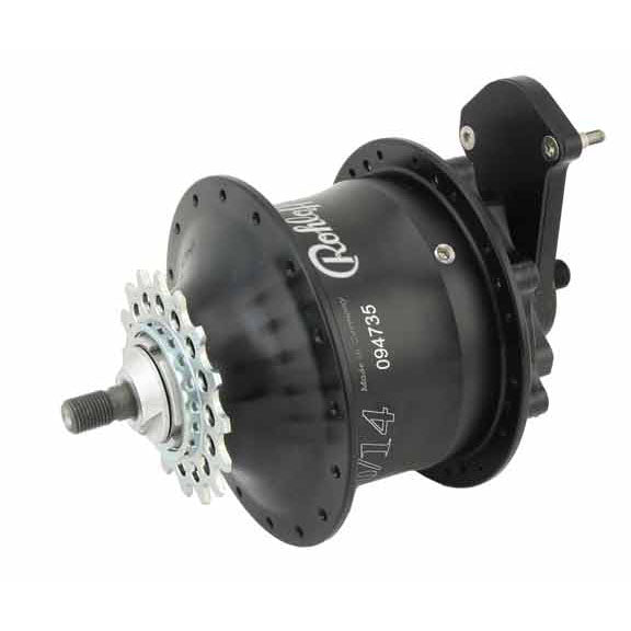 Speedhub 500/14 TS, OEM1, Bolt-On, Disc, 36h, Black