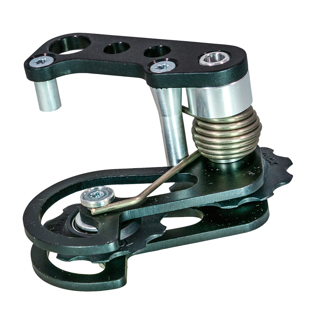XC/SS Chain Tensioner, 10mm Offset, Twin-Pulley, Blk