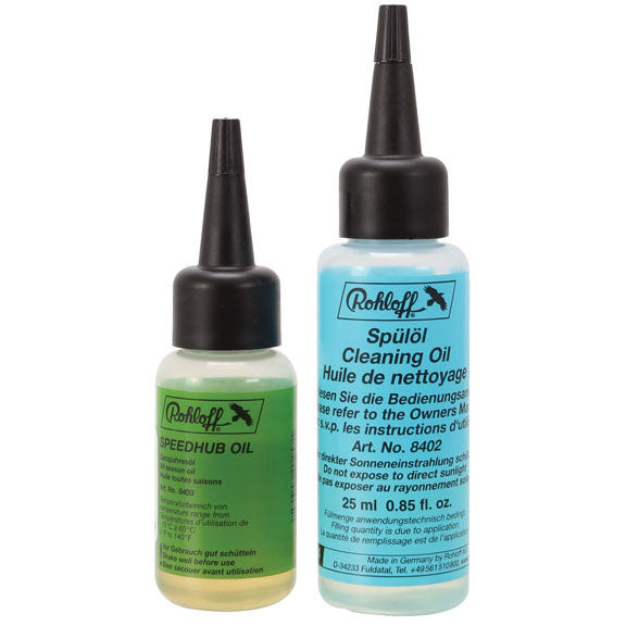 Speedhub All Weather and Cleaning Oil, 25ml Each