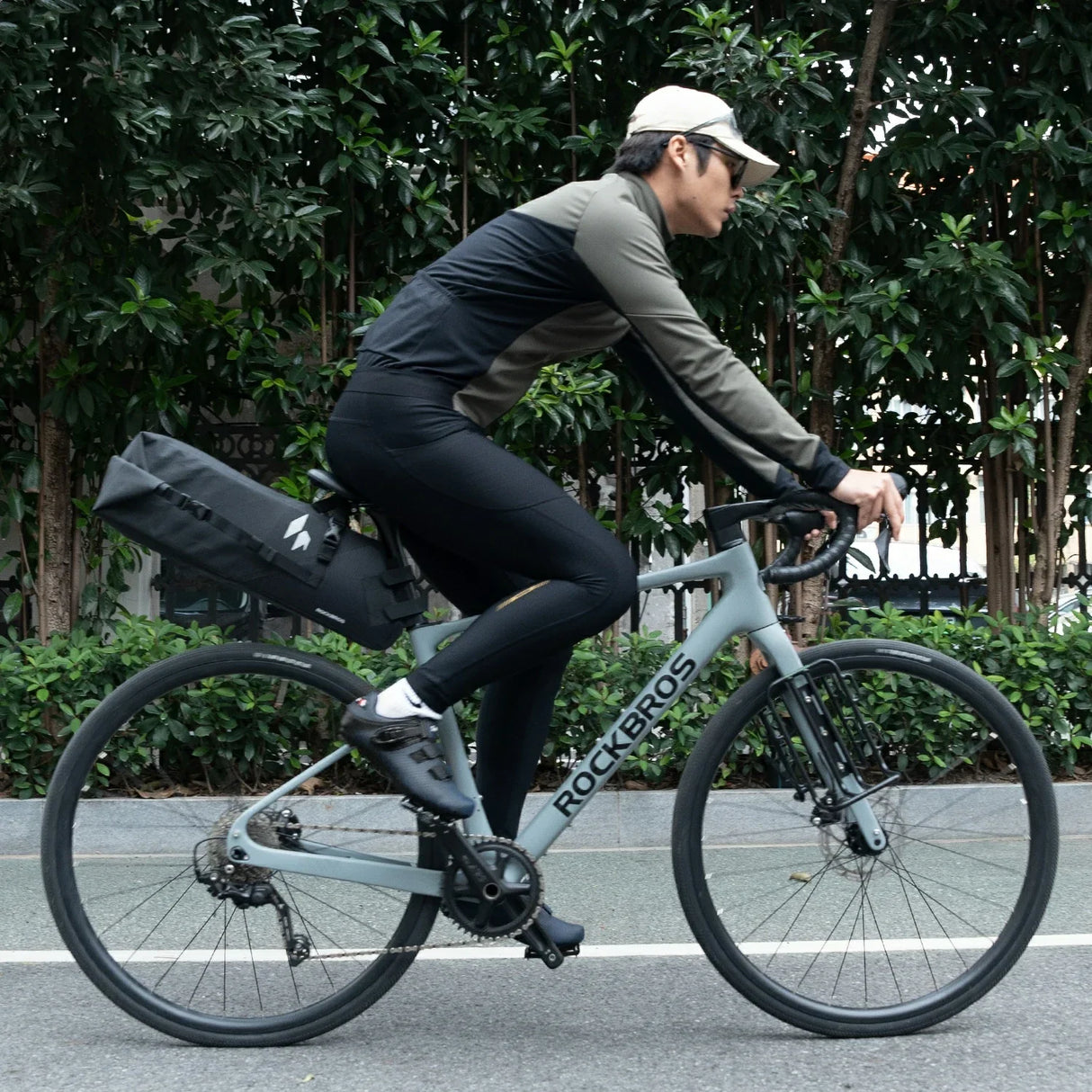RideMate 100% Waterproof Bike Tail Bag 13L