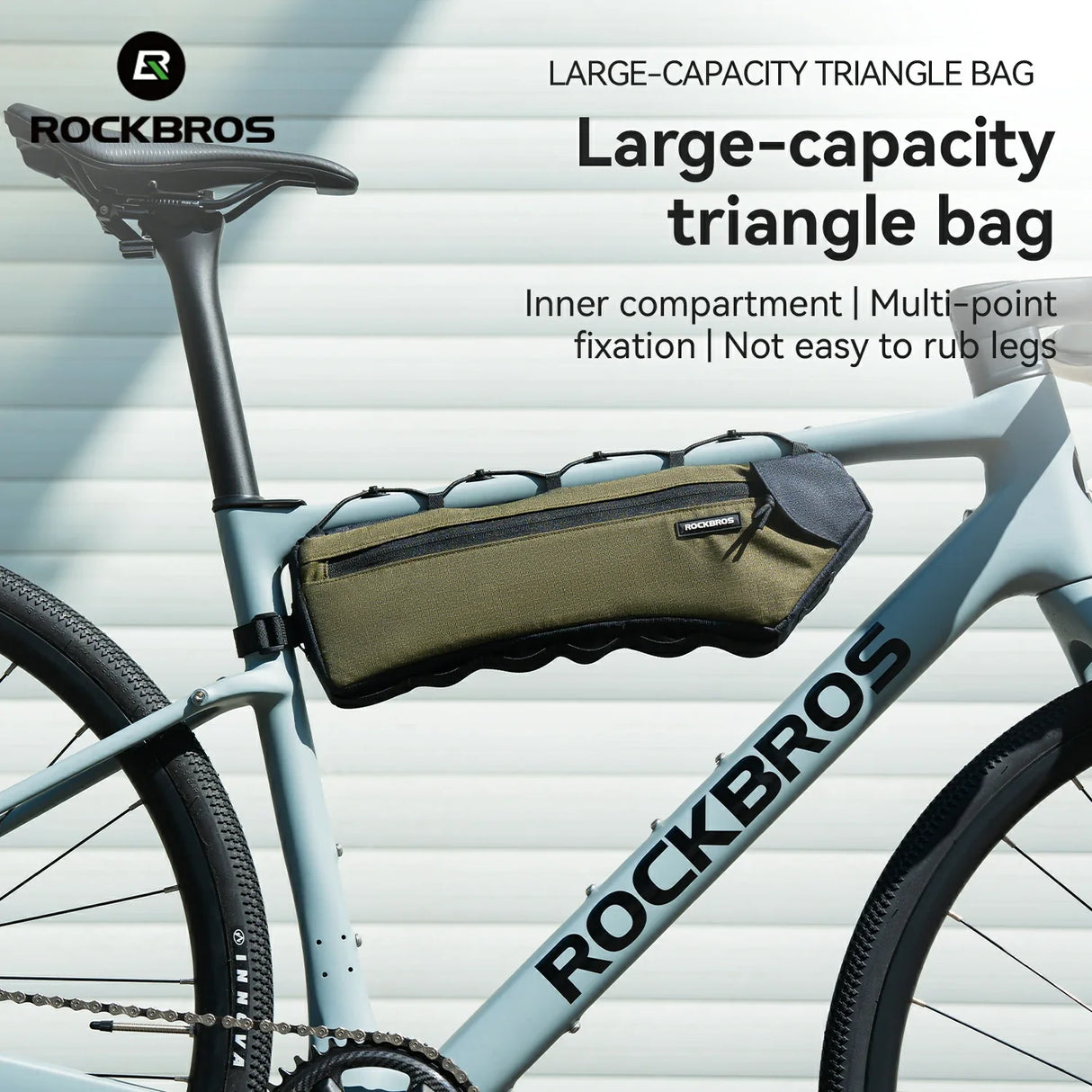 VERDANT REST Bike Triangle Bag 1.9L