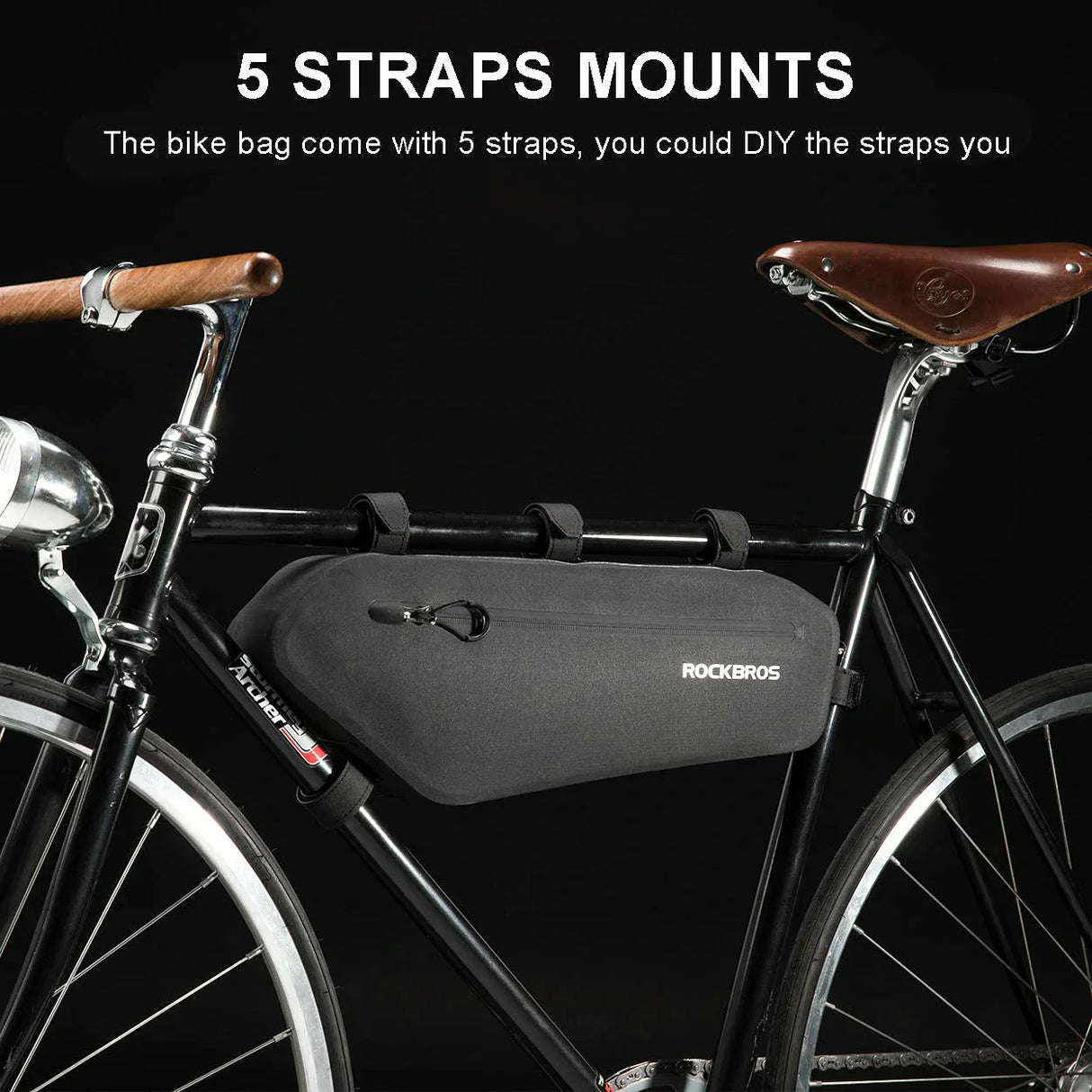 AS-018 Bike Triangle Bag Waterproof 3L/4L