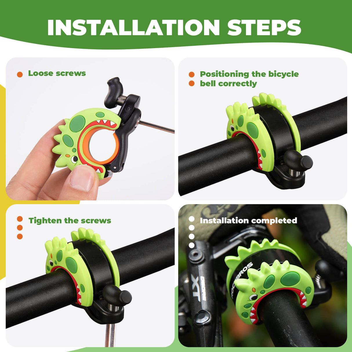 Kids Cartoon Bicycle Bell