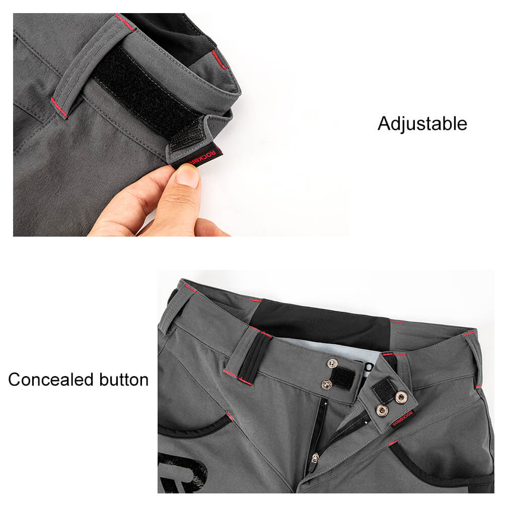 ROCKBROS Men's Cycling Shorts 4D Padded Compression Shorts