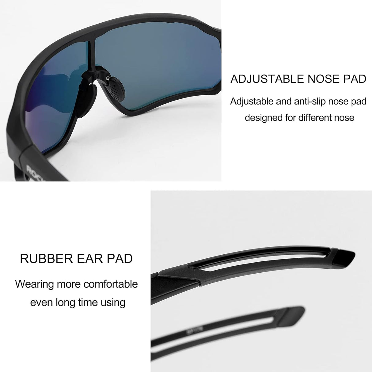 UV400 Polarized Sunglasses for Cycling
