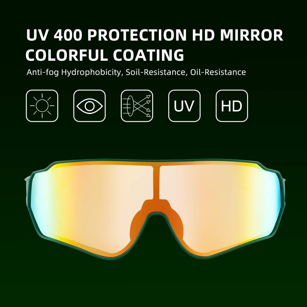 UV400 Polarized Sunglasses for Cycling