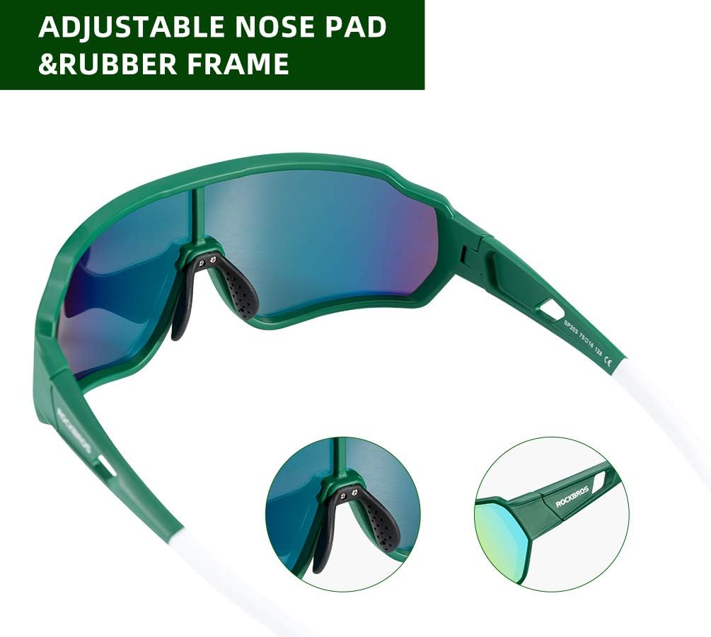 UV400 Polarized Sunglasses for Cycling