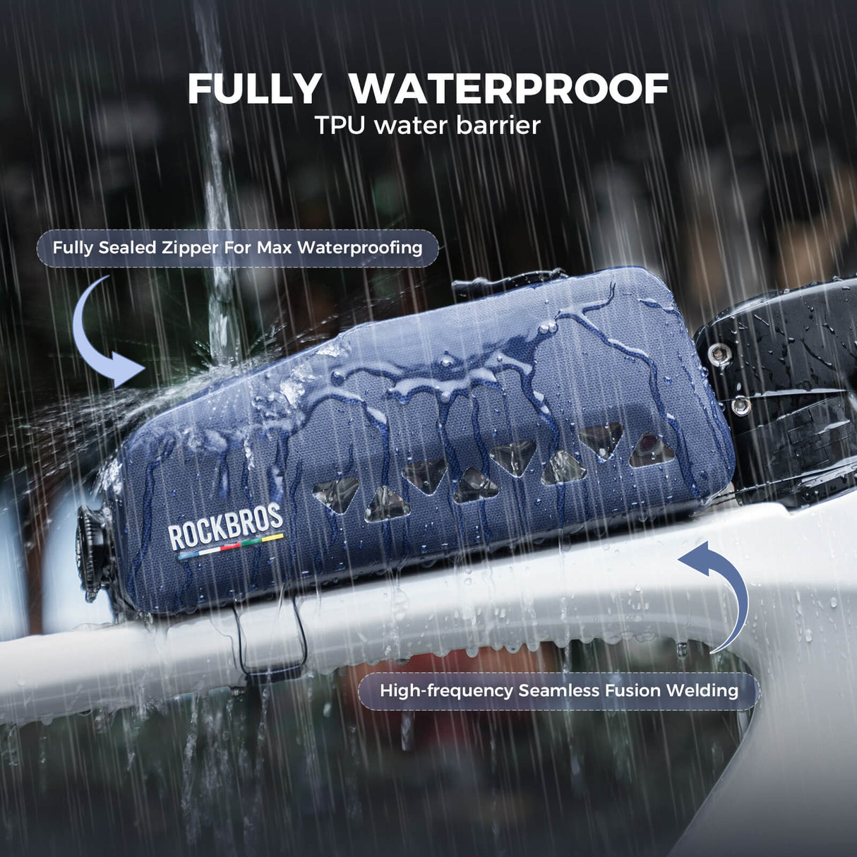 Road To Sky Bike Frame Bag 100% Waterproof