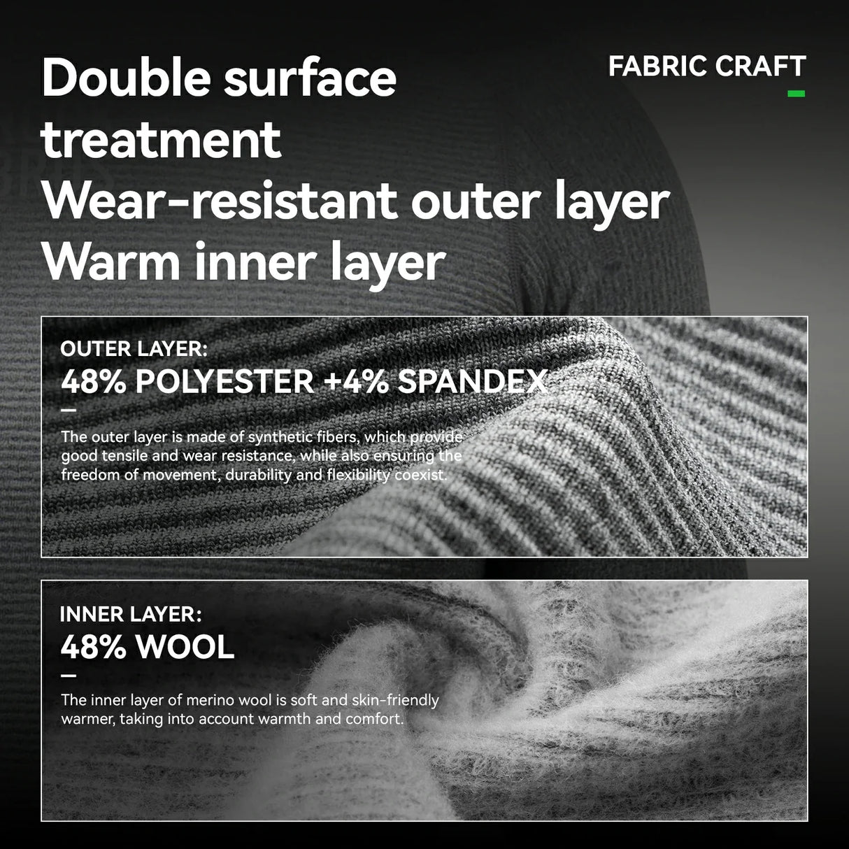 Men’s Cycling Base Layer Merino Wool