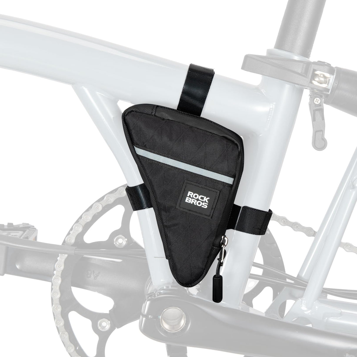 Compact Triangle Bike Tool Storage Bag