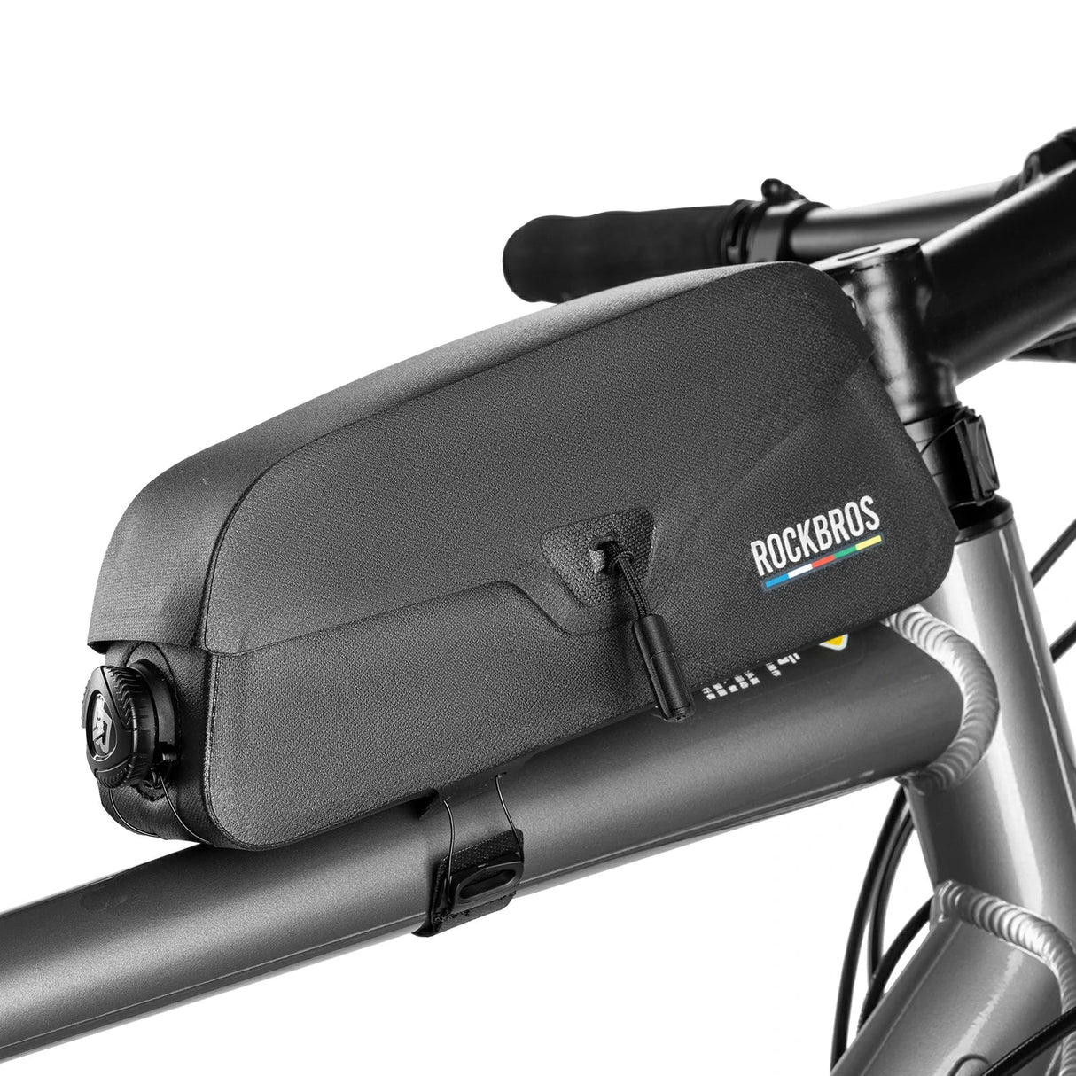 ROCKBROS Road To Sky 100%Waterproof Magnetic Bike Top Tube Frame Bag 0.6L/0.9L