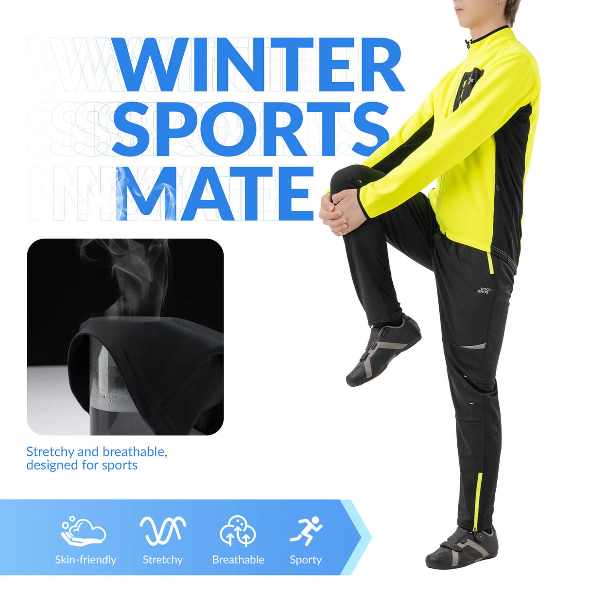 Unisex Windproof Thermal Cycling Pants