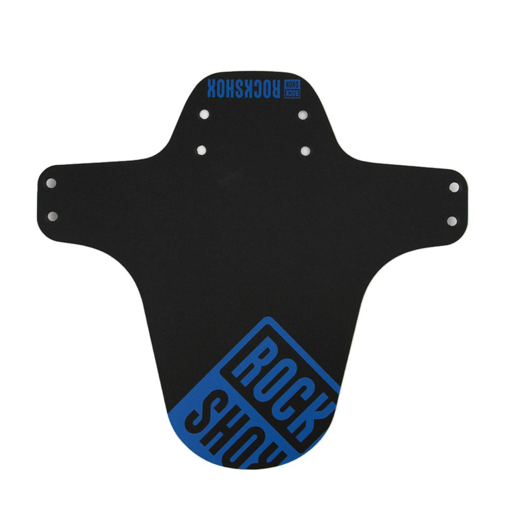 MTB Fender, Short Zip Tie, Black w/SID Ult Blue