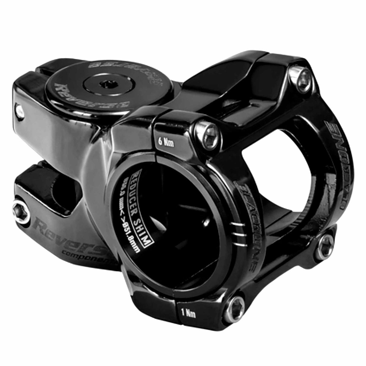 Black One D-2 Ti Stem, (31.8/35.0) 35mm, Blk/Blk NLS