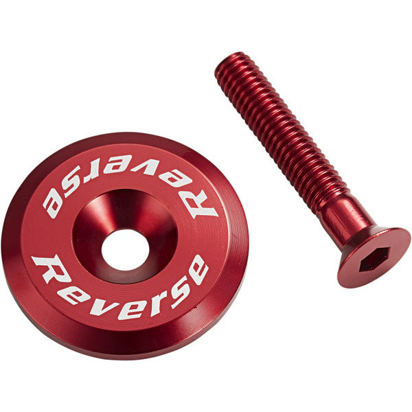 Ahead Cap with Screw, Red