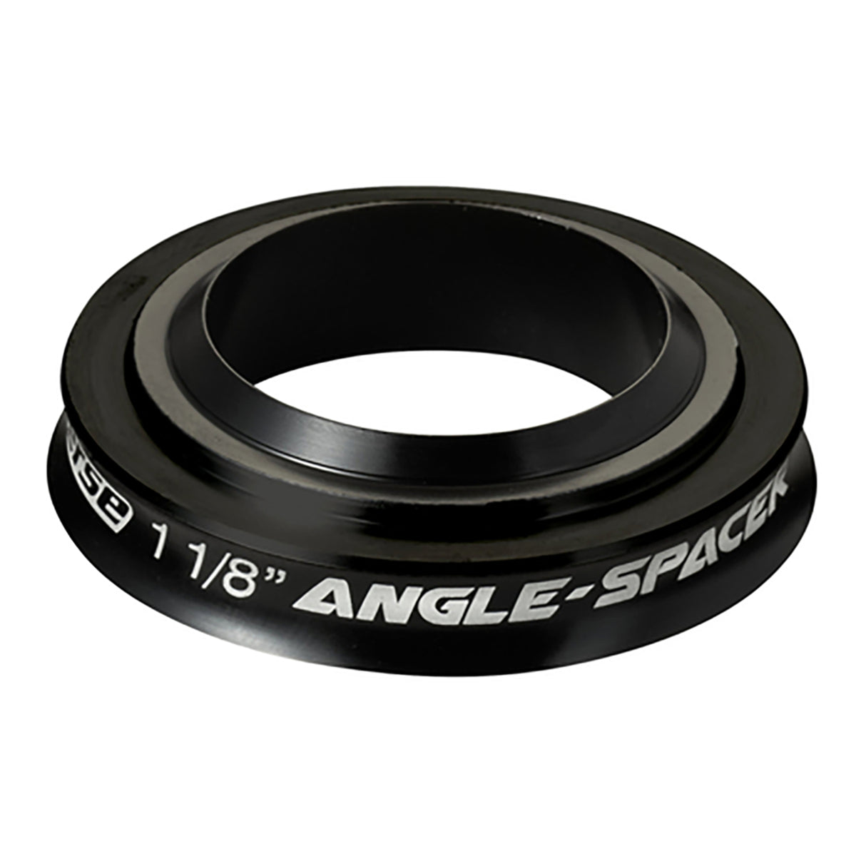 DH Angle Spacer, 1.5 Headset+1-1/8" Fork, Black NLS