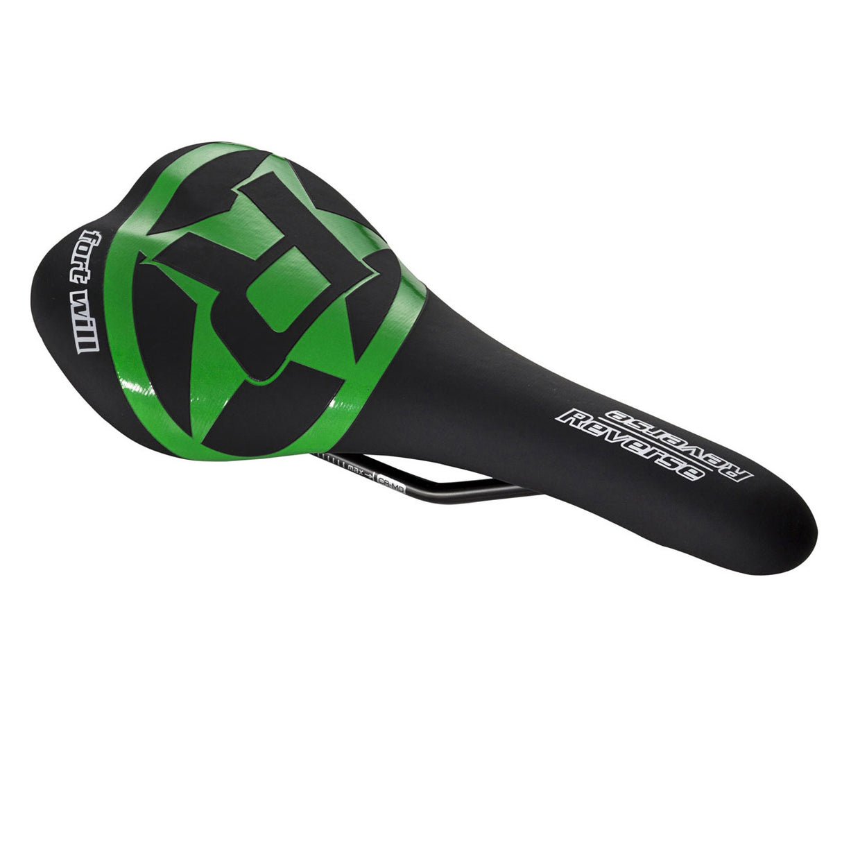 Fort Will Style Saddle, Black/Neon Green NLS