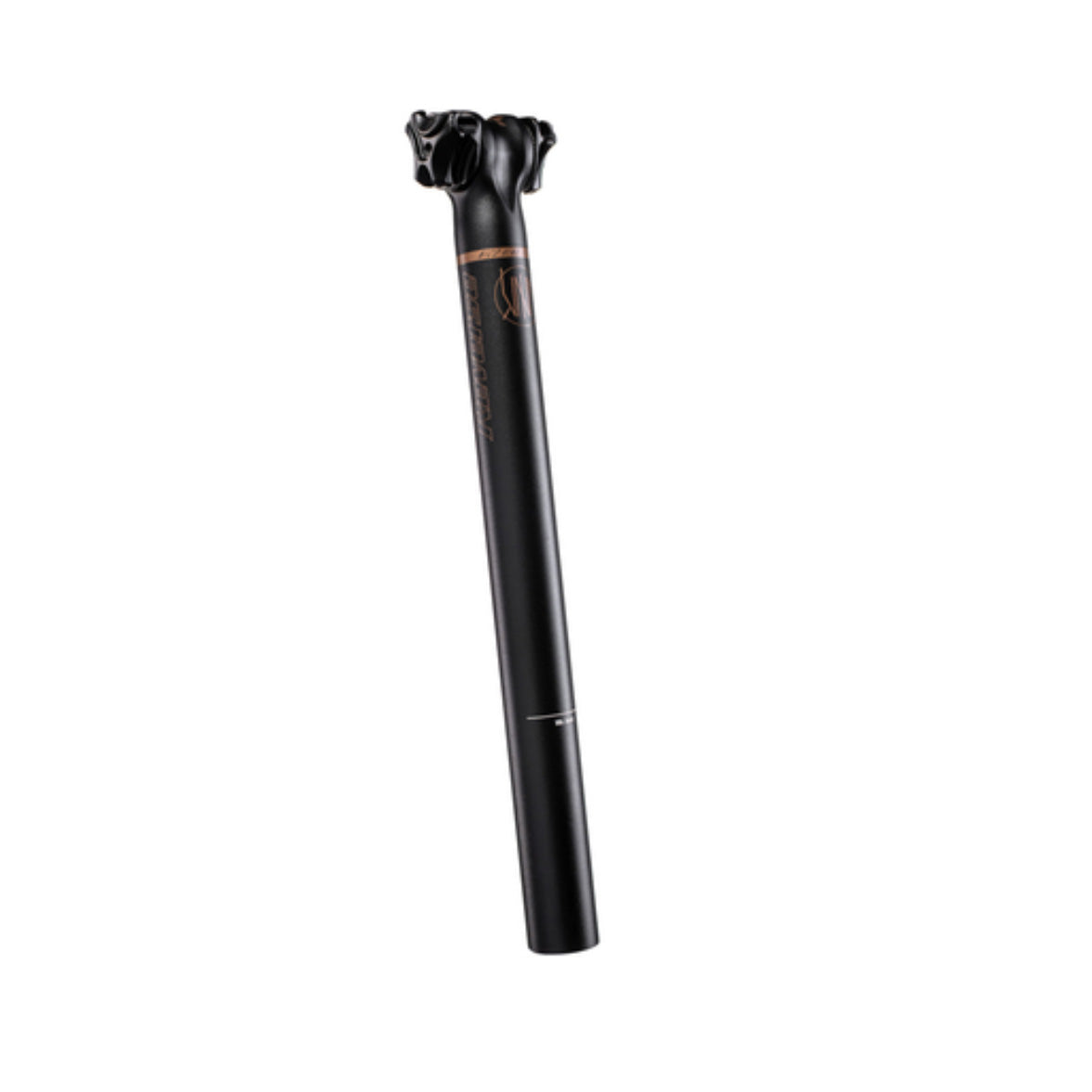 Nico Vink Seatpost, 31.6 x 350mm, Black/Copper