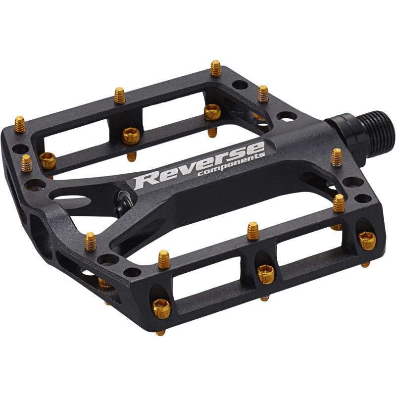 Black One Pedals, Black/Gold NLS