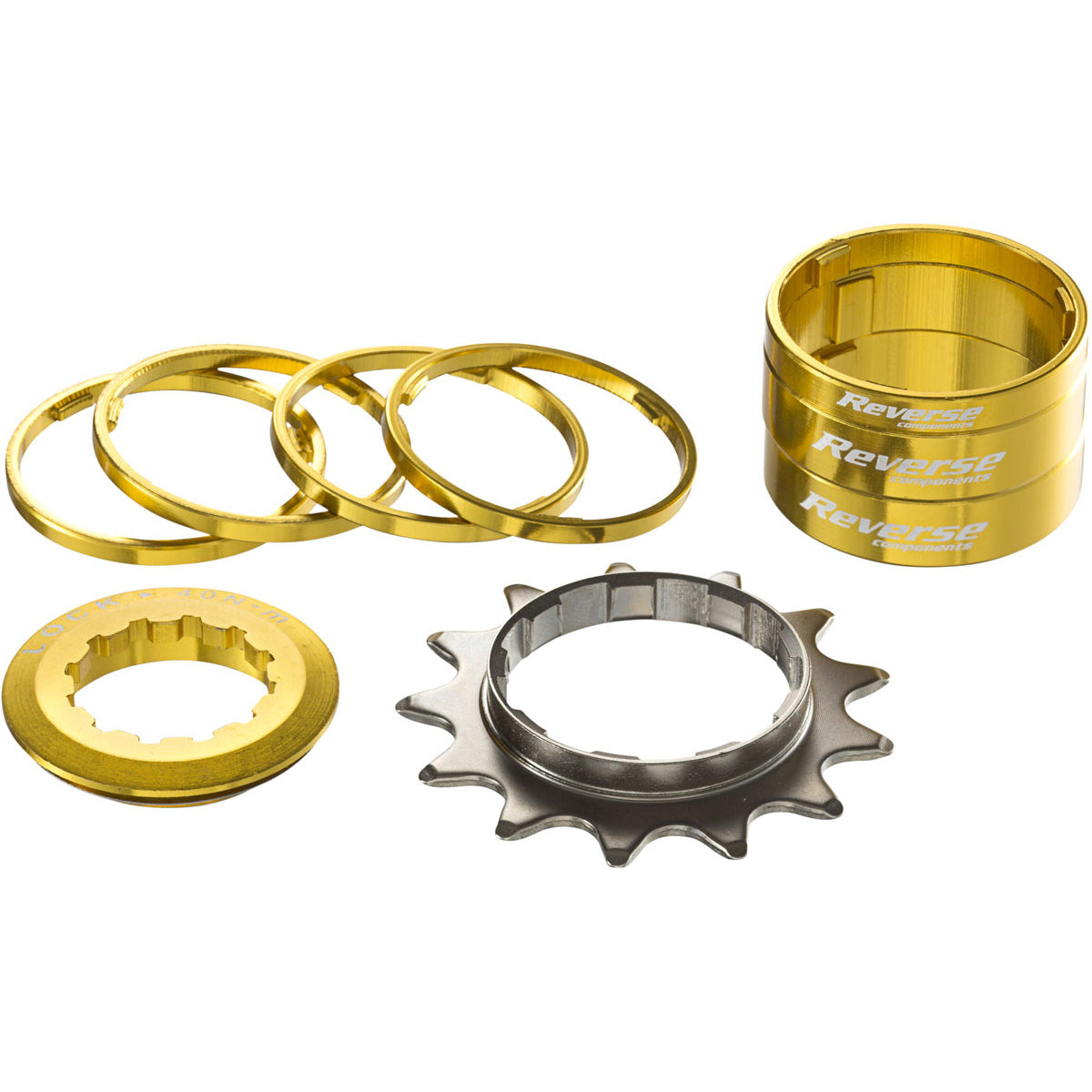 Single Speed Kit, 13t, Gold