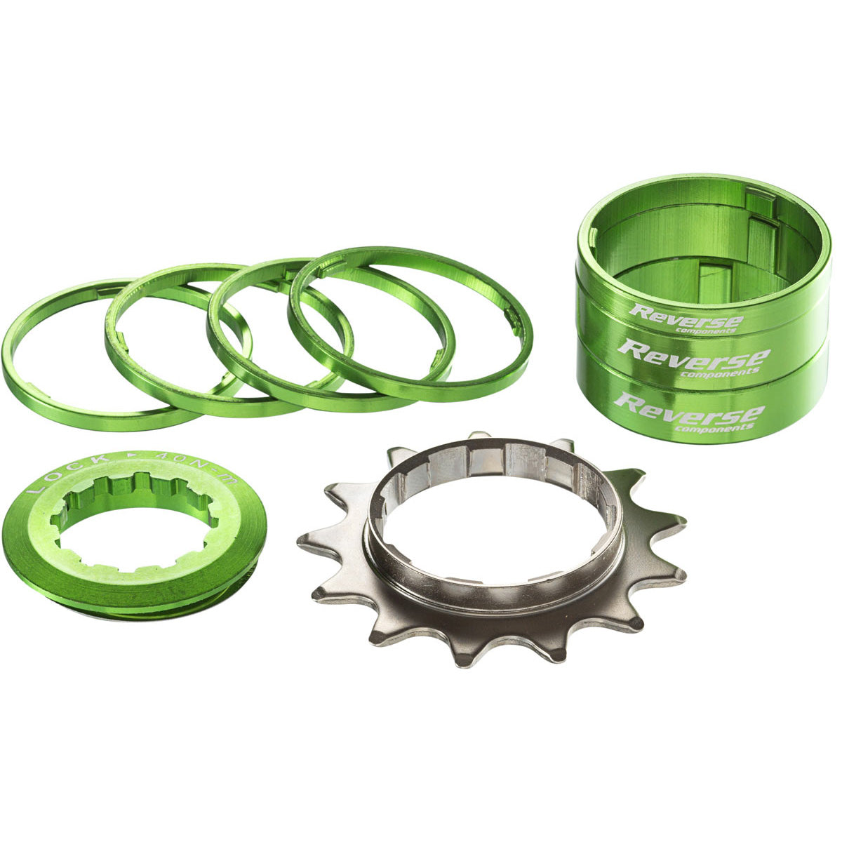 Single Speed Kit, 13t, Green