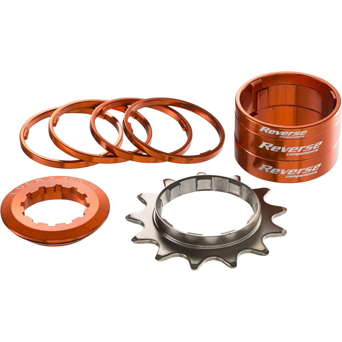 Single Speed Kit, 13t, Orange