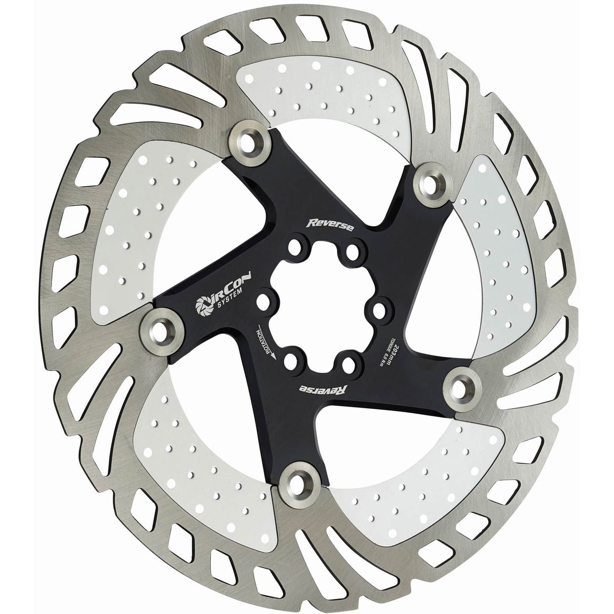 AirCon Disc Rotor, 203mm - Black