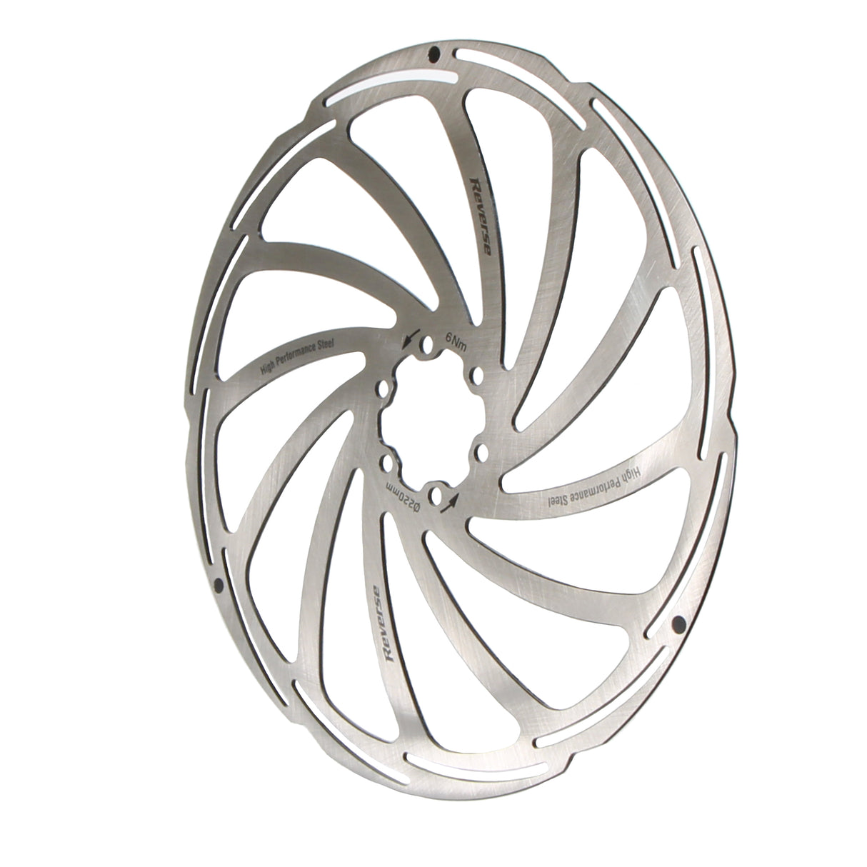 Steel Disc Rotor, 220mm - Silver