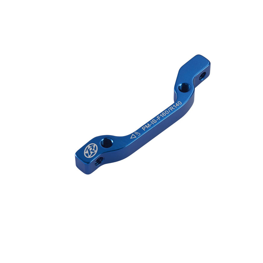 Disc Brake Adapter, IS-PM 160 Front/140 Rear, Blue