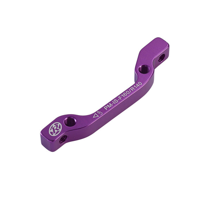 Disc Brake Adapter, IS-PM 160 Front/140 Rear, Purple