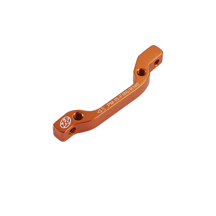Disc Brake Adapter, IS-PM 160 Front/140 Rear, Orange
