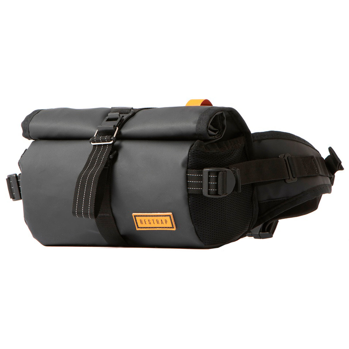 Rolltop Utility Hip Pack, 6L, Black