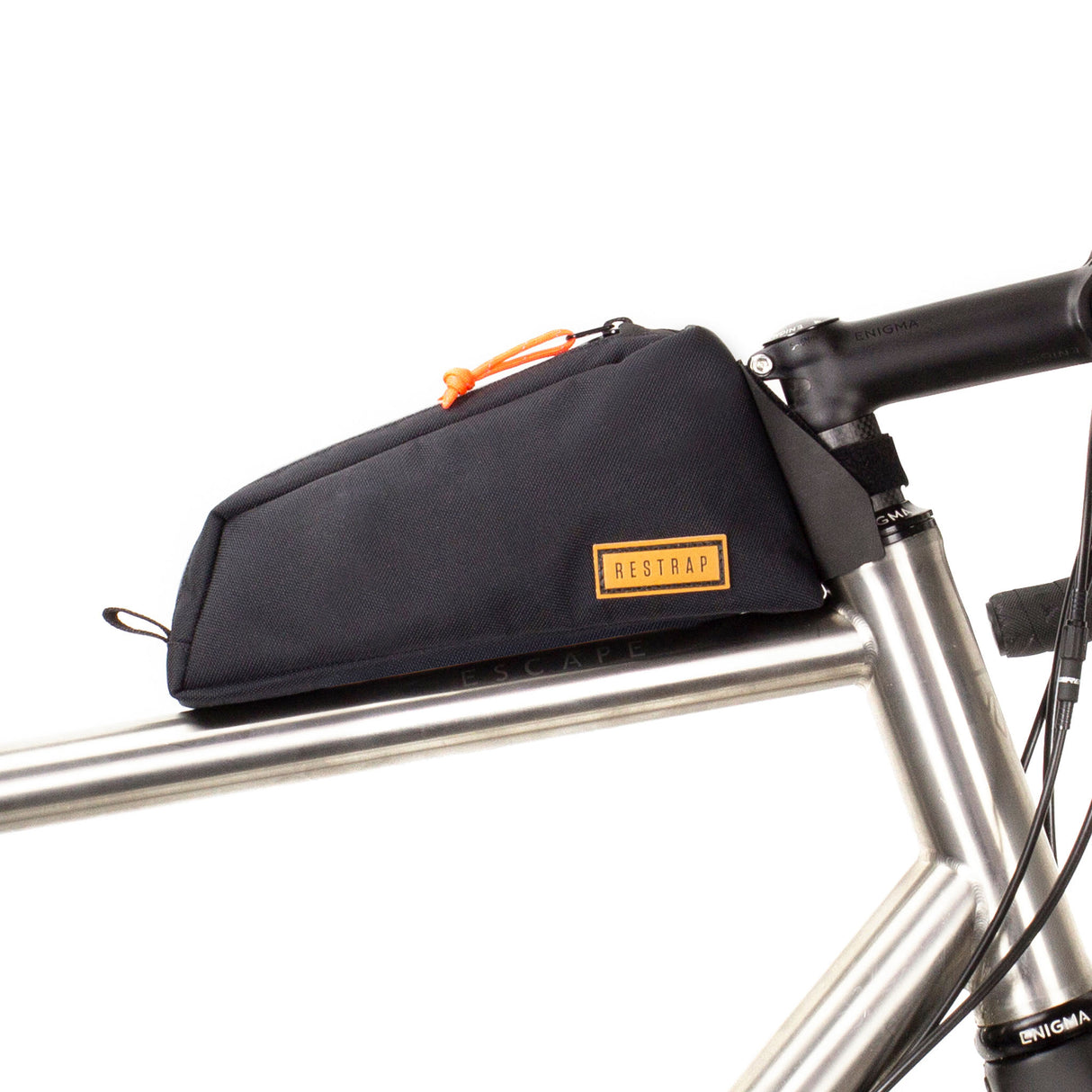 Bolt-On Top Tube Bag, Black