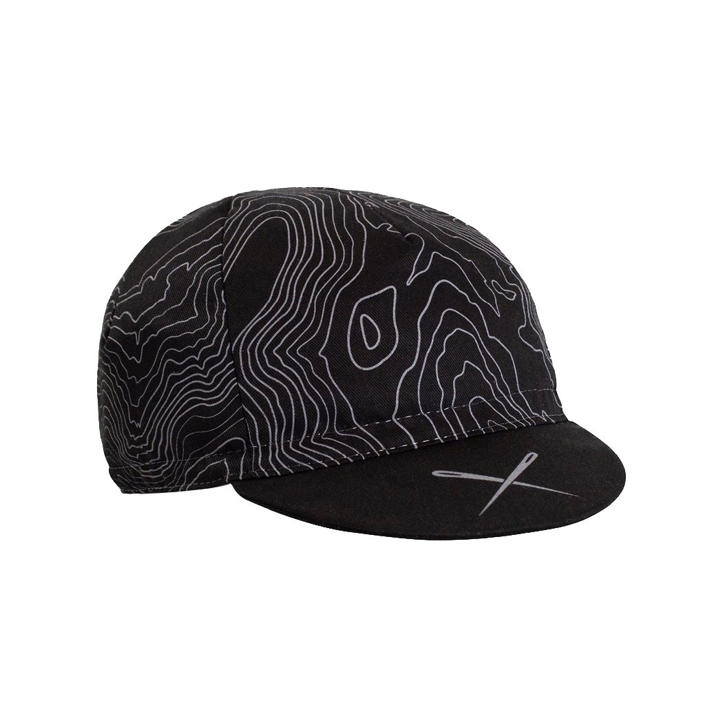 Yorkshire Contours Cycling Cap, Black - One Size