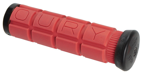 Lock-On Bonus Pack Grips, Red/Black Clamps