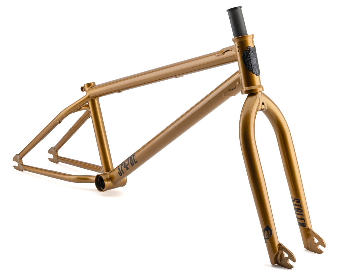 22" SPADE PRO FRAME FRAME & FORK KIT, GOLD