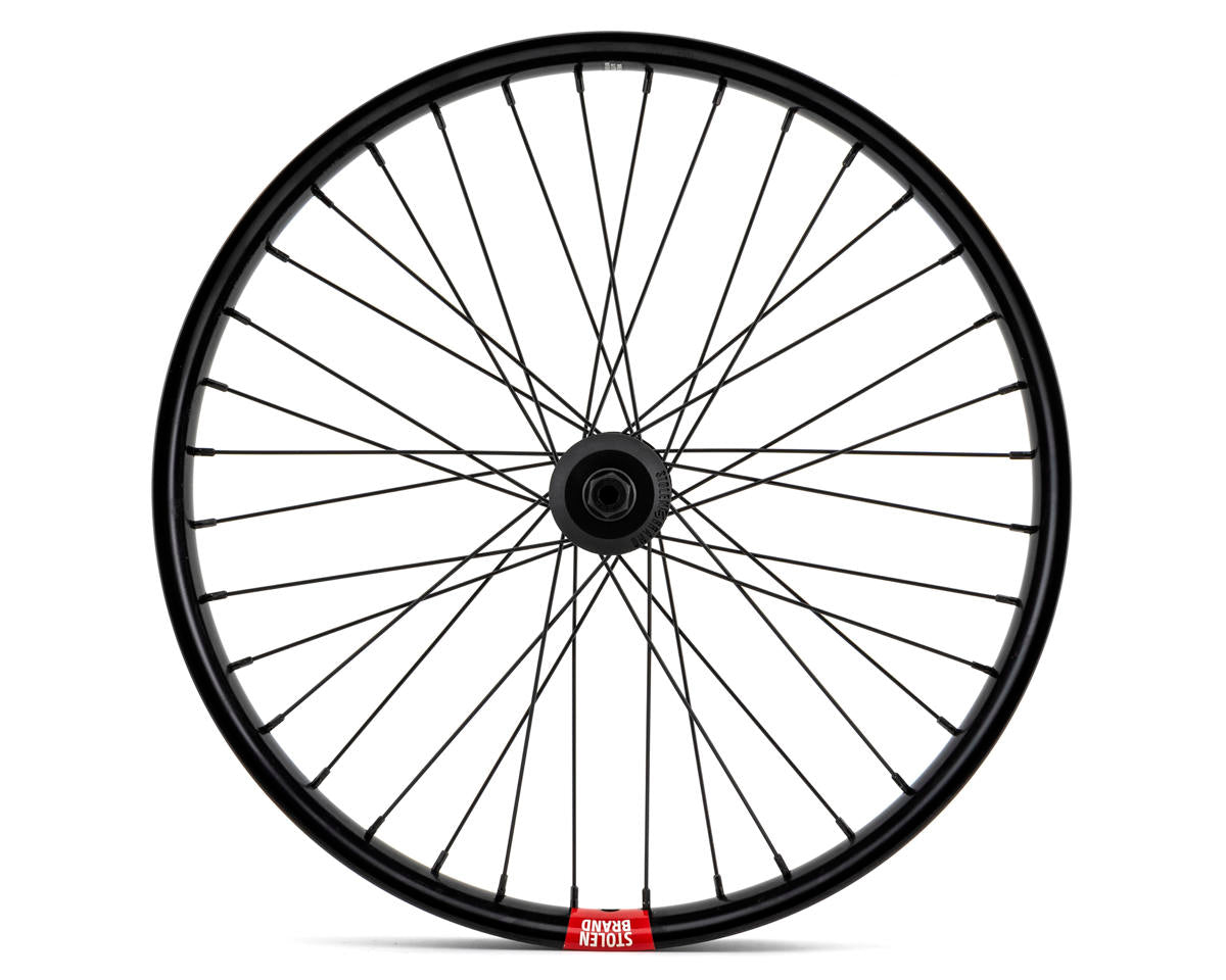 20" RAMPAGE PRO STREET FRONT FEMALE AXLE WHEEL, BLACK