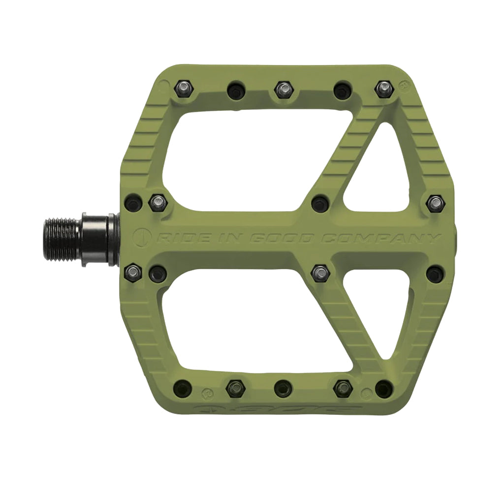 Comp Pedals, Olive Green