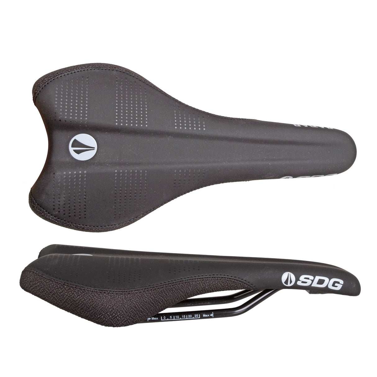 Radar Mtn Saddle, Steel Rails - Black
