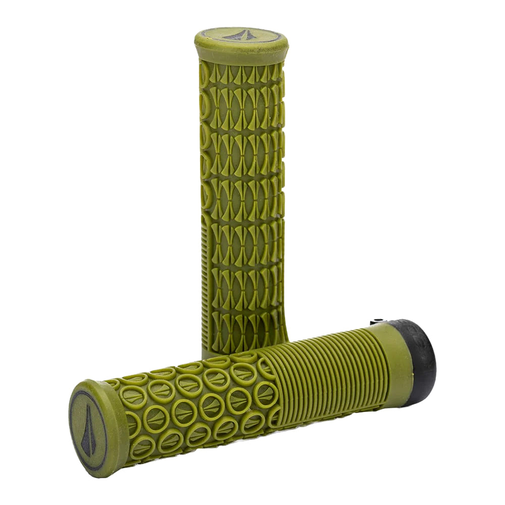 Thrice 31 Lock-On MTB Grips - Olive Green