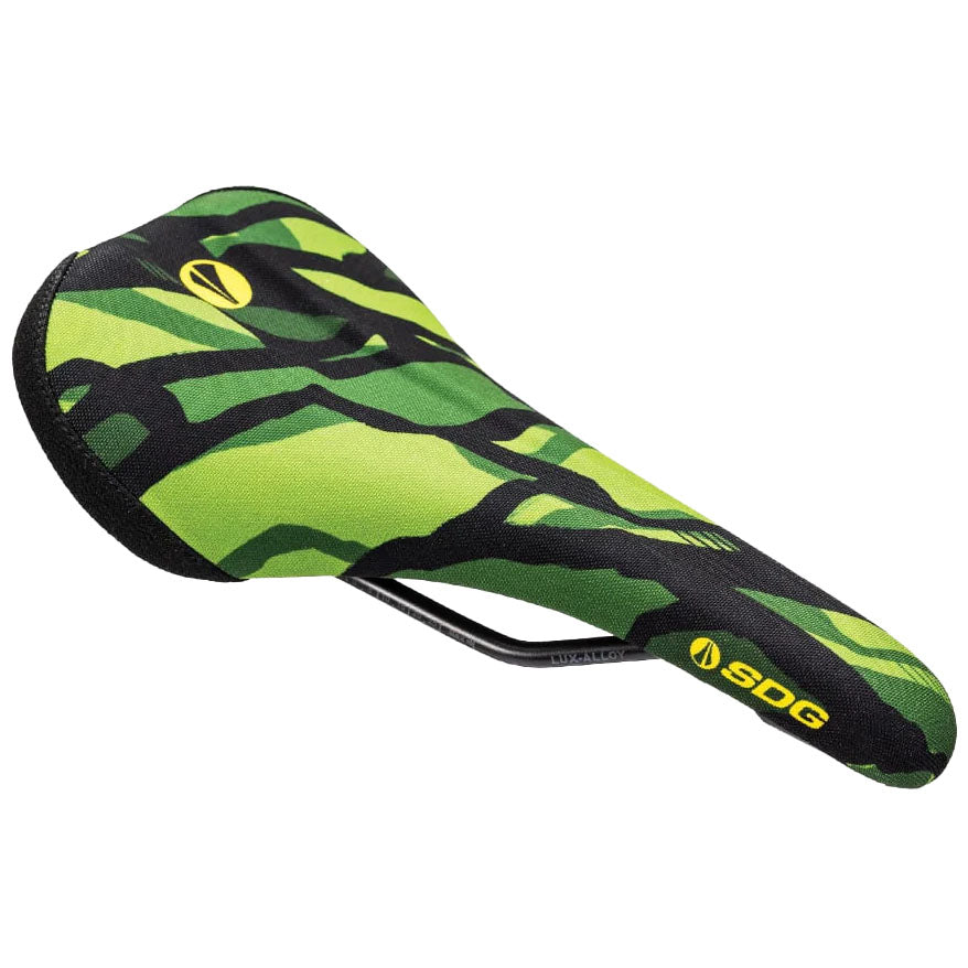 Bel-Air V3 Terra Firma Saddle,Lux Rails, Robots, Green